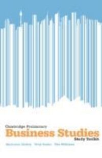 Produktbild: Williams, T: Cambridge Preliminary Business Studies Toolkit