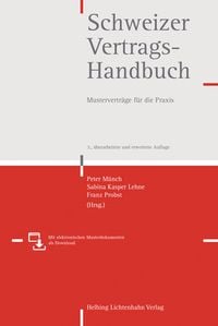 Produktbild: Schweizer Vertragshandbuch
