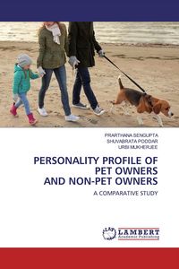 Produktbild: PERSONALITY PROFILE OF PET OWNERS AND NON-PET OWNERS