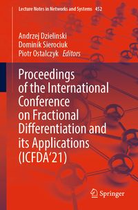 Produktbild: Proceedings of the International Conference on Fractional Differentiation and its Applications (ICFDA&rsquo;21)