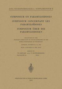 Produktbild: Symposium on Paramyloidoses / Symposium Concernant les Paramylo&iuml;doses / Symposium &uuml;ber die Paramyloidosen