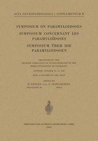 Produktbild: Symposium on Paramyloidoses / Symposium Concernant les Paramylo&iuml;doses / Symposium &uuml;ber die Paramyloidosen