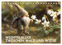 Produktbild: Wichtelgl&uuml;ck zwischen Wald und Wiese (Tischkalender 2027 DIN A5 quer), CALVENDO Monatskalender