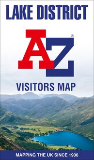 Produktbild: Lake District A-Z Visitors Map