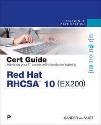 Produktbild: Red Hat RHCSA 10 Cert Guide
