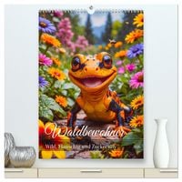 Produktbild: Waldbewohner - Wild, Flauschig und Zuckers&uuml;&szlig; (hochwertiger Premium Wandkalender 2026 DIN A2 hoch), Kunstdruck in Hochglanz