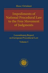 Produktbild: Impediments of National Procedural Law to the Free Movement of Judgments