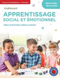 Produktbild: Apprentissage Social Et Emotionnel