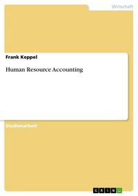 Produktbild: Human Resource Accounting