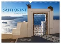 Produktbild: Santorini Fira & Firostefani (Wandkalender 2027 DIN A3 quer), CALVENDO Monatskalender