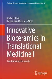 Produktbild: Innovative Bioceramics in Translational Medicine I