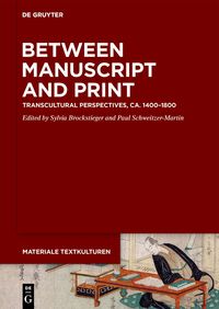 Produktbild: Between Manuscript and Print
