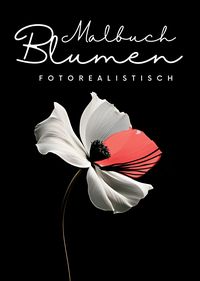 Produktbild: Malbuch Blumen Fotorealistisch