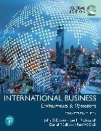 Produktbild: International Business, Global Edition + MyLab Management with Pearson eText