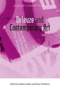 Produktbild: Deleuze and Contemporary Art