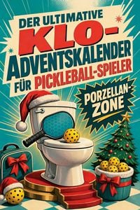 Produktbild: Der ultimative Klo-Adventskalender f&uuml;r Pickleball-Spieler