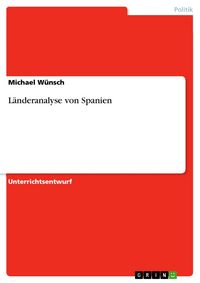 Produktbild: L&auml;nderanalyse von Spanien