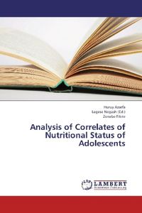 Produktbild: Assefa, H: Analysis of Correlates of Nutritional Status of A