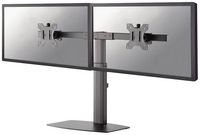 Produktbild: "Neomounts FPMA-D865DBLACK Monitor-Tischhalterung 2 Display(s) 25,4 cm (10\") - 68,6 cm (27\") Schwarz Schwenkbar, Rotierbar, Neigbar, H&ouml;henverstellb