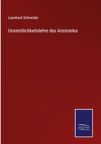 Produktbild: Unsterblichkeitslehre des Aristoteles