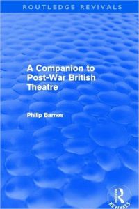 Produktbild: Barnes, P: A Companion to Post-War British Theatre