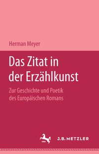 Produktbild: Das Zitat in der Erz&auml;hlkunst