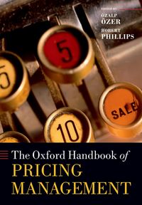 Produktbild: The Oxford Handbook of Pricing Management
