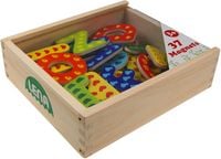 Produktbild: Lena Holz Magnet Buchstaben, 37 St&uuml;ck
