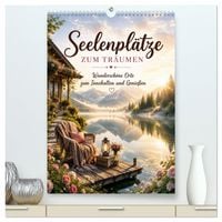 Produktbild: Seelenpl&auml;tze ZUM TR&Auml;UMEN (hochwertiger Premium Wandkalender 2027 DIN A2 hoch), Kunstdruck in Hochglanz