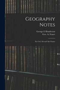 Produktbild: Geography Notes