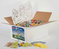 Produktbild: Fischertechnik 49114 - fischerTiP creativ Box XXL, Bastelset f&uuml;r Kinder ab 3 Jahren