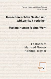 Produktbild: Menschenrechten Gestalt und Wirksamkeit verleihen- Making Human Rights Work