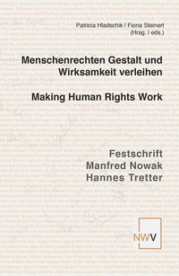Produktbild: Menschenrechten Gestalt und Wirksamkeit verleihen- Making Human Rights Work