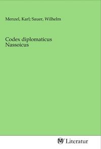 Produktbild: Codex diplomaticus Nassoicus