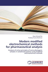 Produktbild: Modern modified electrochemical methods for pharmaceutical analysis