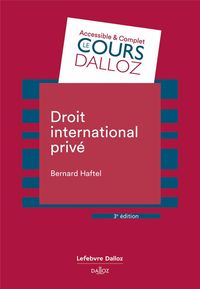 Produktbild: Droit international priv&eacute; : 2023