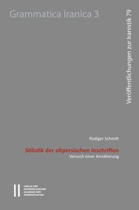 Produktbild: Stilistik der altpersischen Inschriften