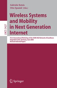 Produktbild: Wireless Systems and Mobility in Next Generation Internet