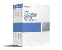 Produktbild: 2024 Cfa Program Curriculum Level III Box Set