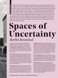 Produktbild: Spaces of Uncertainty - Berlin revisited