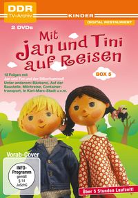 Mit Jan und Tini auf Reisen 5 - DDR TV-Archiv  [2 DVDs] Siegmar Schubert