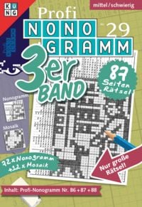 Produktbild: Profi-Nonogramm 3er-Band Nr. 29
