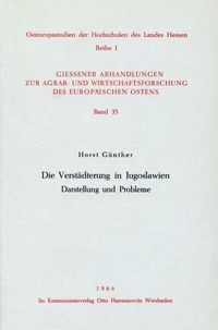 Produktbild: Die Verst&auml;dterung in Jugoslawien.