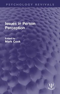 Produktbild: Issues in Person Perception