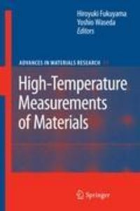 Produktbild: High-Temperature Measurements of Materials