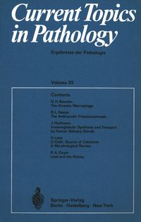 Produktbild: Current Topics in Pathology / Ergebnisse der Pathologie