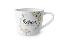 Produktbild: Maxibecher 400ml Blumen