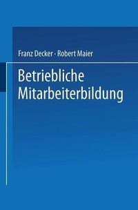 Produktbild: Betriebliche Mitarbeiterbildung