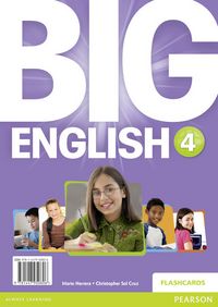 Produktbild: Big English 4 Flashcards