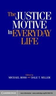 Produktbild: Justice Motive in Everyday Life